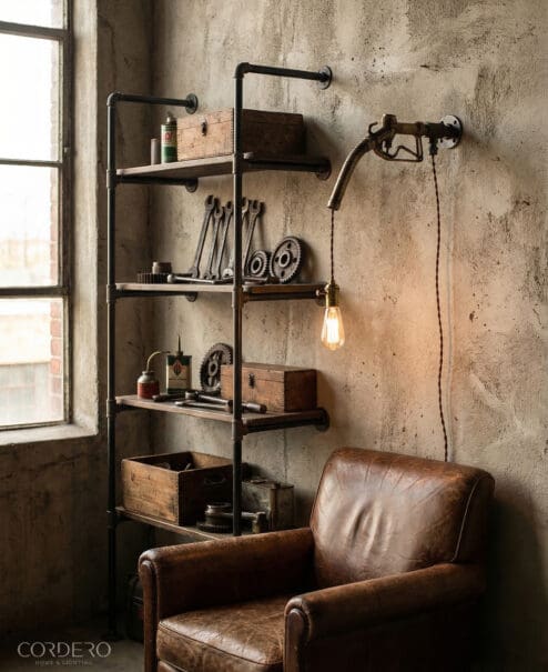 Vintage Gas Nozzle Light