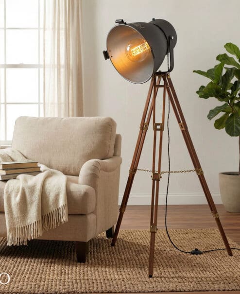 Vintage Theater Floor Lamp