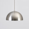 Smooth Brushed Nickel Dome Light