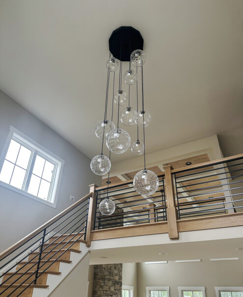 Globe Chandelier