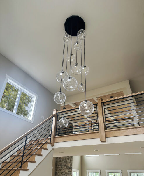 Globe Chandelier