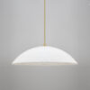 White Concrete Pendant Light