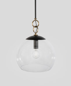 Glass Globe Pendant Light