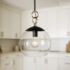 Glass Globe Pendant Light