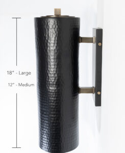 Outdoor Hammered Light Fixture