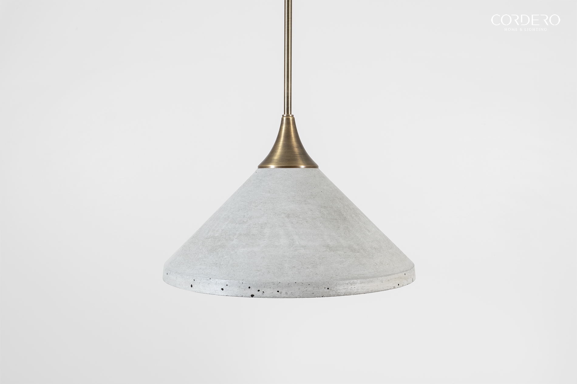 Cone Concrete Pendant Light