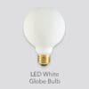 LED White Globe Bulb