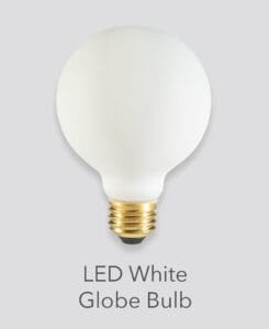 LED White Globe Bulb