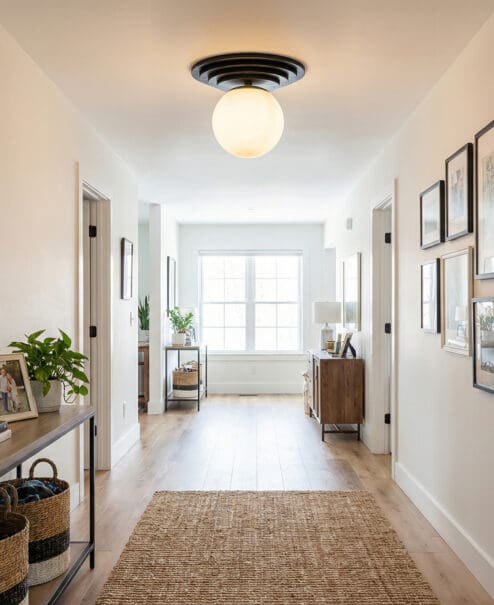 Alternative view of Marlowe Circle Flush Mount Light