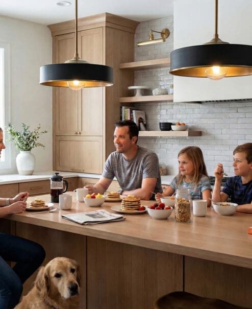 Solenne Slim Dome Pendant