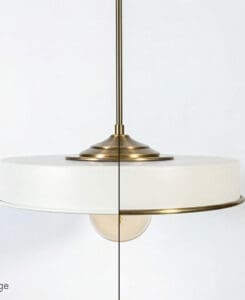 Solenne Slim Dome Pendant