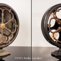 Radio Speaker Table Lamp