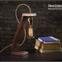 Wooden Desk Lamp Edison Desk Lamp