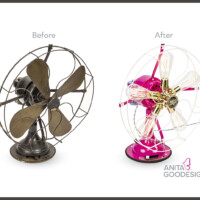 Custom Fan Lamp