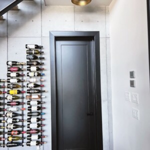 Hammered Dome Semi-Flush mount light